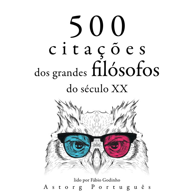 Book cover for 500 citações dos grandes filósofos do século 20