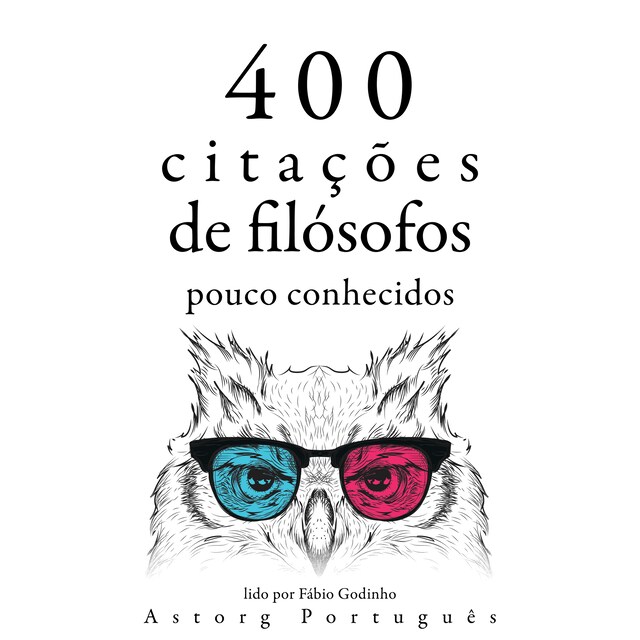 Copertina del libro per 400 citações de filósofos pouco conhecidos