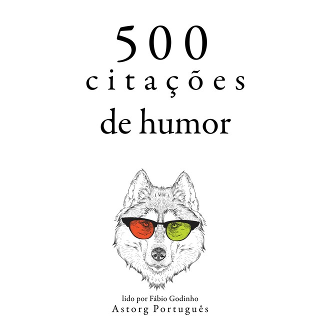 Buchcover für 500 citações de humor