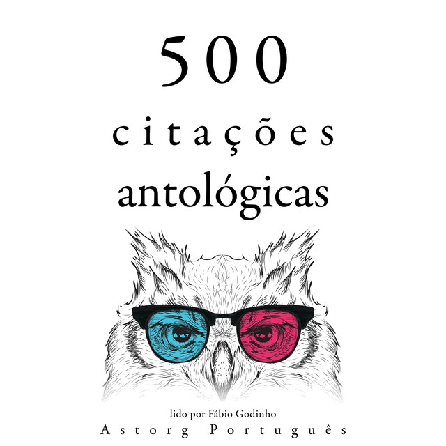 Kirjankansi teokselle 500 citações de antologias