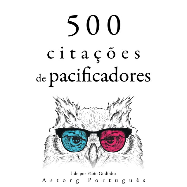 Kirjankansi teokselle 500 citações de pacificadores