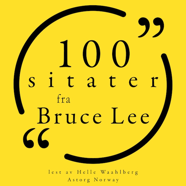 Boekomslag van 100 Bruce Lee-sitater