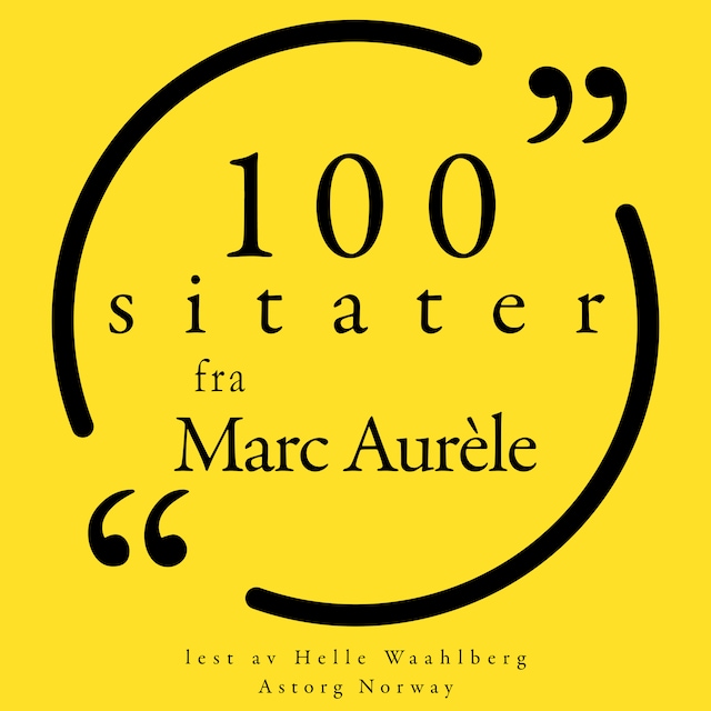 Okładka książki dla 100 sitater av Marco Aurélio