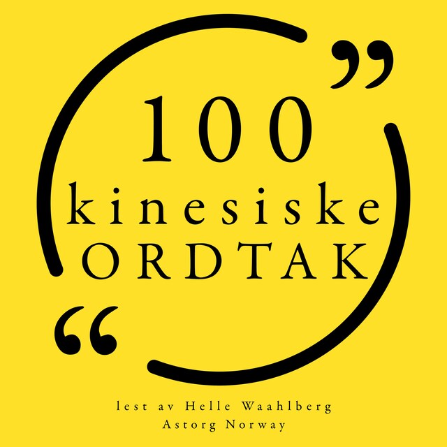 Portada de libro para 100 kinesiske ordtak