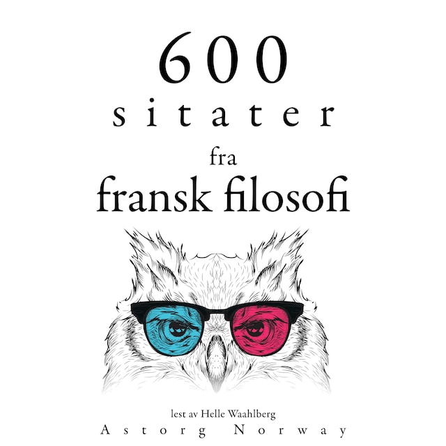 Book cover for 600 sitater fra fransk filosofi