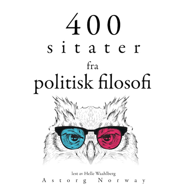 Book cover for 400 sitater fra politisk filosofi