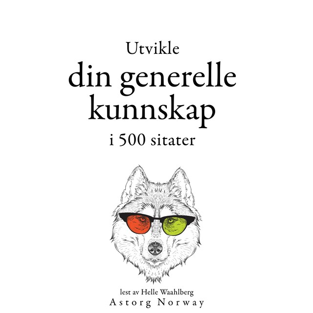 Buchcover für Utvikle din generelle kunnskap i 500 sitater