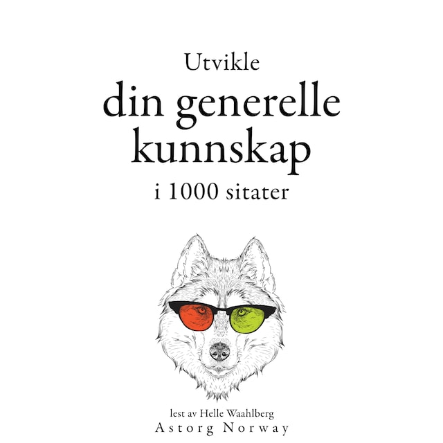 Okładka książki dla Utvikle din generelle kunnskap i 1000 sitater