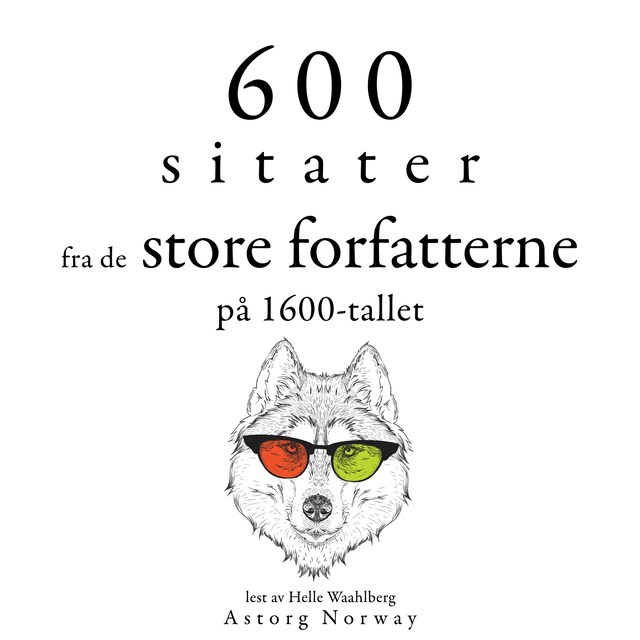 Book cover for 600 sitater fra store forfattere fra 1600-tallet