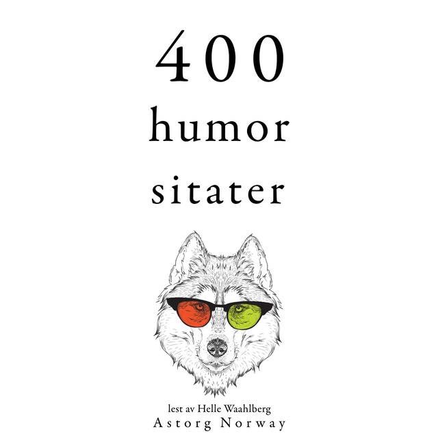 Couverture de livre pour 400 humor sitater