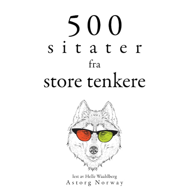 Book cover for 500 sitater fra store tenkere