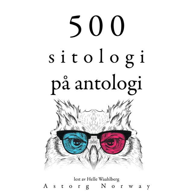 Portada de libro para 500 sitater av antologier