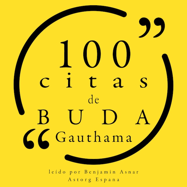 Okładka książki dla 100 citas de Gauthama Buda