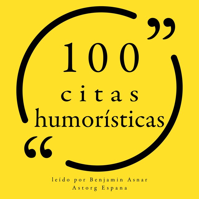 Book cover for 100 citas humorísticas