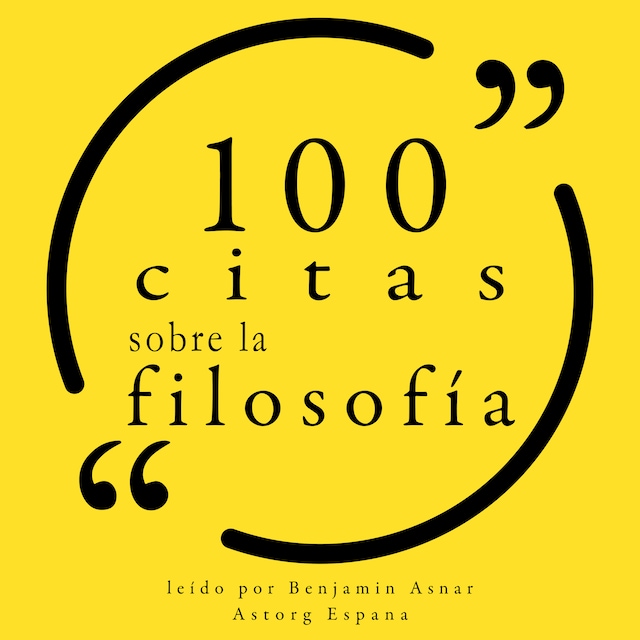 Bogomslag for 100 frases sobre la filosofía