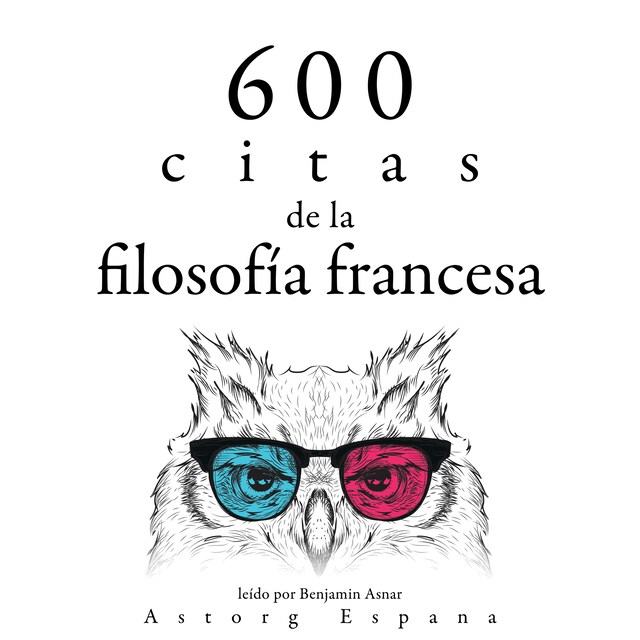 Book cover for 600 citas de la filosofía francesa