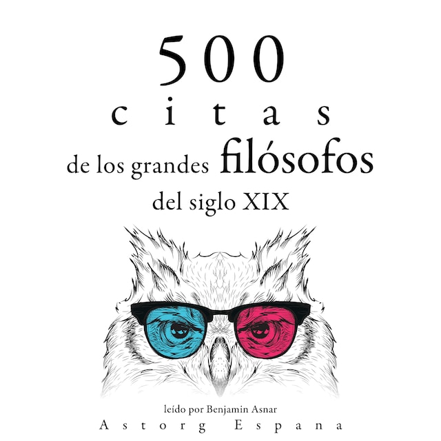 Okładka książki dla 500 citas de los grandes filósofos del siglo XIX
