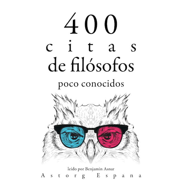 Couverture de livre pour 400 citas de filósofos poco conocidos