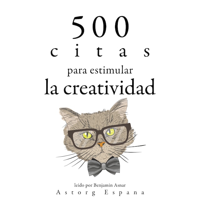 Couverture de livre pour 500 citas para estimular la creatividad