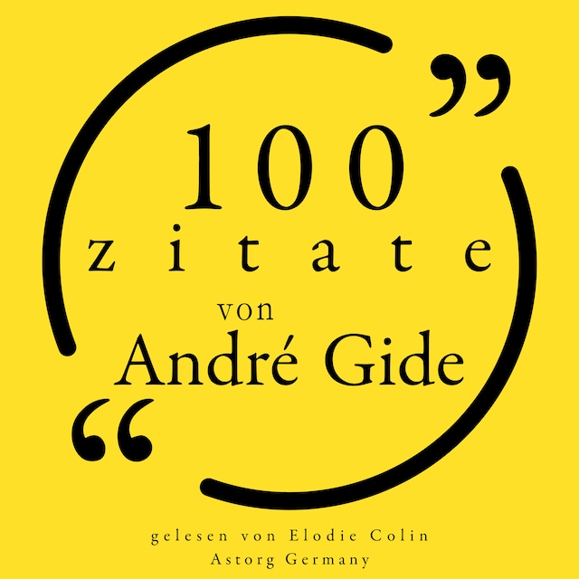 Book cover for 100 Zitate von André Gide