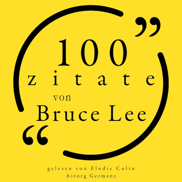 Okładka książki dla 100 Zitate von Bruce Lee