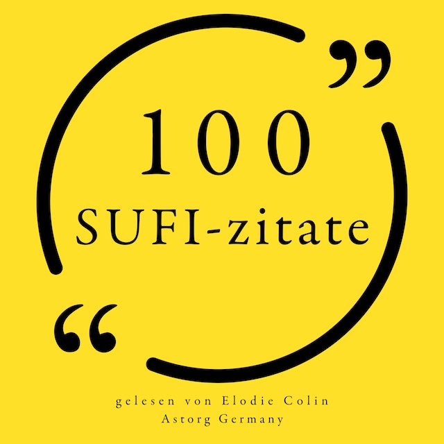 Kirjankansi teokselle 100 Sufi-Zitate