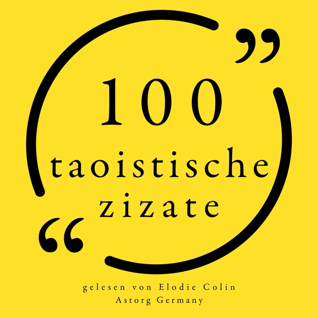 Kirjankansi teokselle 100 taoistische Zitate