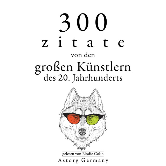 Buchcover für 300 Zitate von den großen Künstlern des Xx. Jahrhunderts