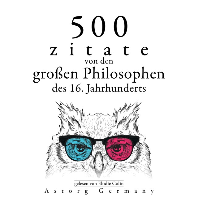 Buchcover für 500 Zitate von den großen Philosophen des 16. Jahrhunderts