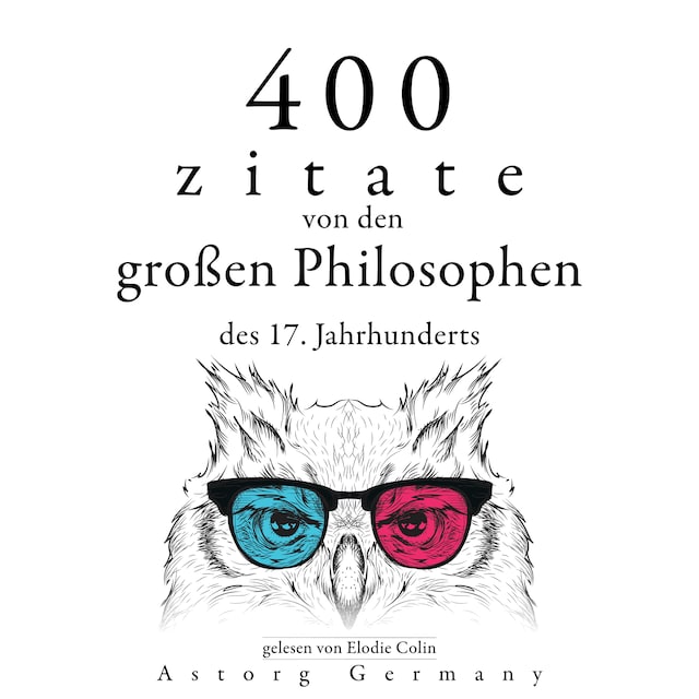 Boekomslag van 400 Zitate von den großen Philosophen des 17. Jahrhunderts