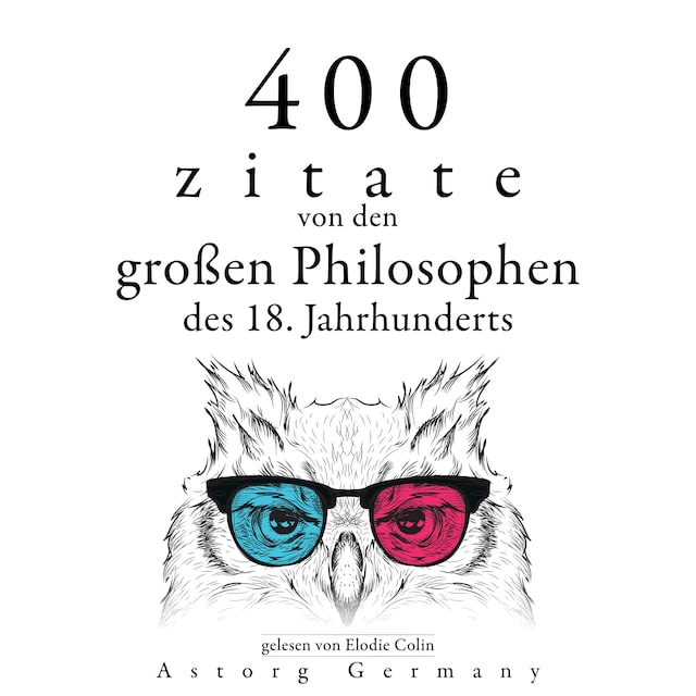 Portada de libro para 400 Zitate von den großen Philosophen des 18. Jahrhunderts