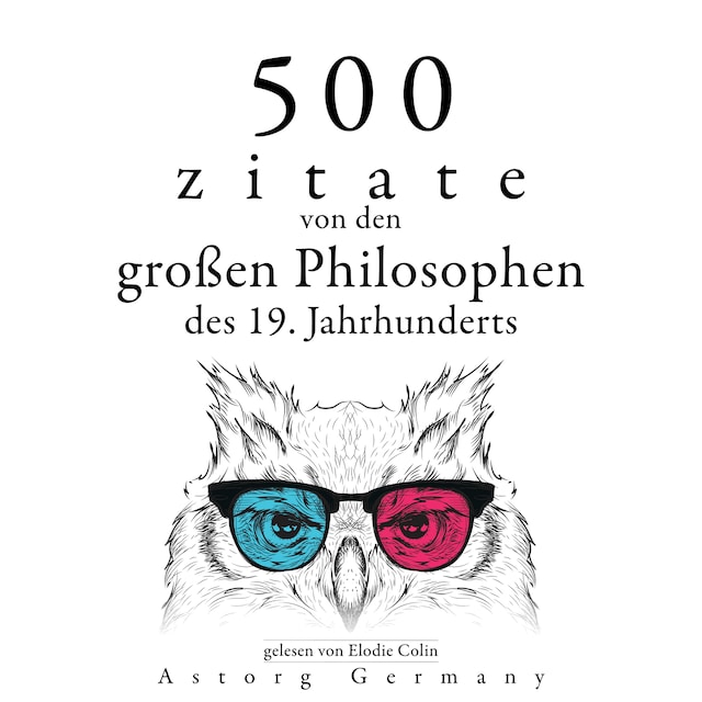 Boekomslag van 500 Zitate von den großen Philosophen des 19. Jahrhunderts