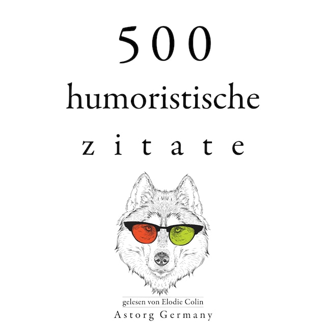 Book cover for 500 humoristische Zitate