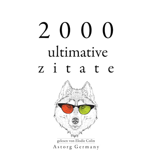 Bokomslag for 2000 ultimative Zitate