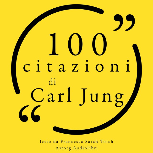 Boekomslag van 100 citazioni di Carl Jung