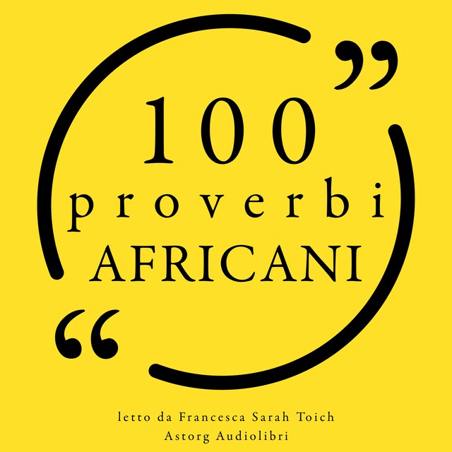 Bokomslag för 100 proverbi africani