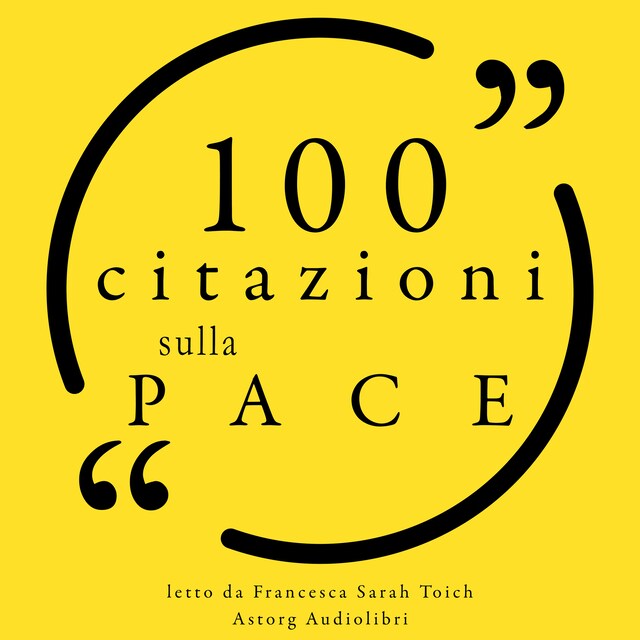 Portada de libro para 100 Citazioni sulla pace