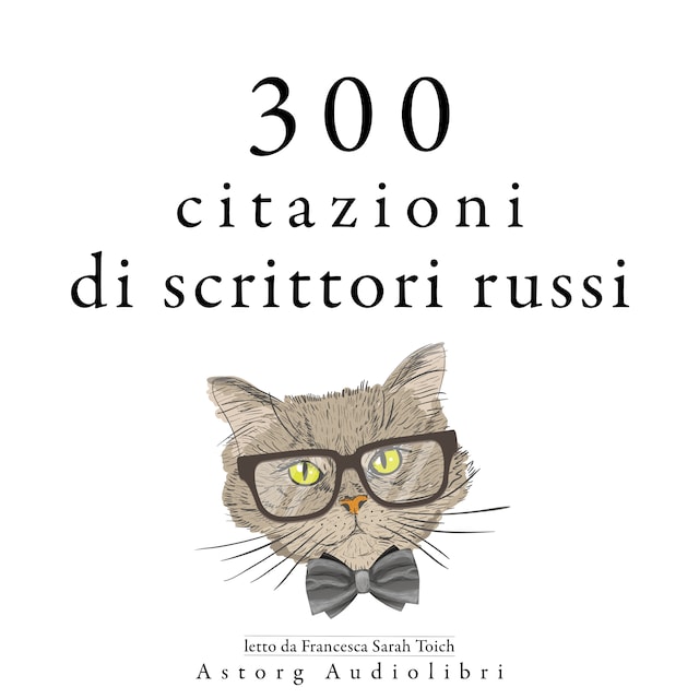 Boekomslag van 300 citazioni di scrittori russi