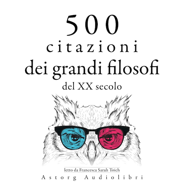 Book cover for 500 citazioni dei grandi filosofi del XX secolo