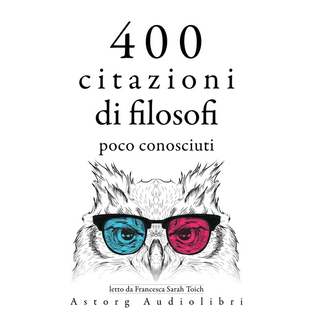 Book cover for 400 citazioni di filosofi poco conosciuti