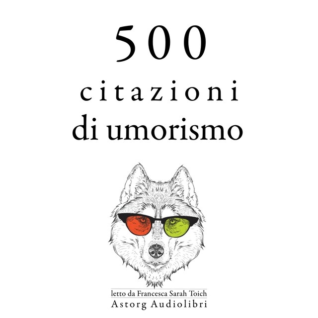 Copertina del libro per 500 citazioni umorismo