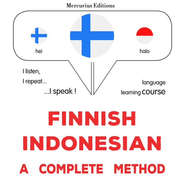 Couverture de livre pour suomi - indonesia : täydellinen menetelmä