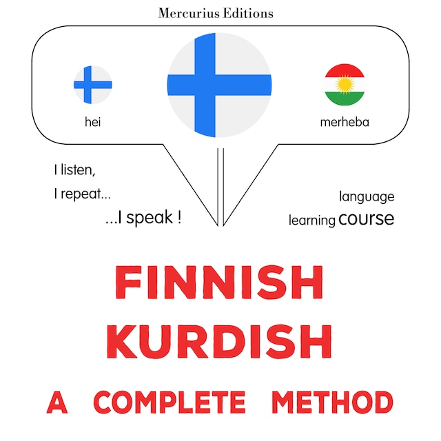 Book cover for suomi - kurdi : täydellinen menetelmä