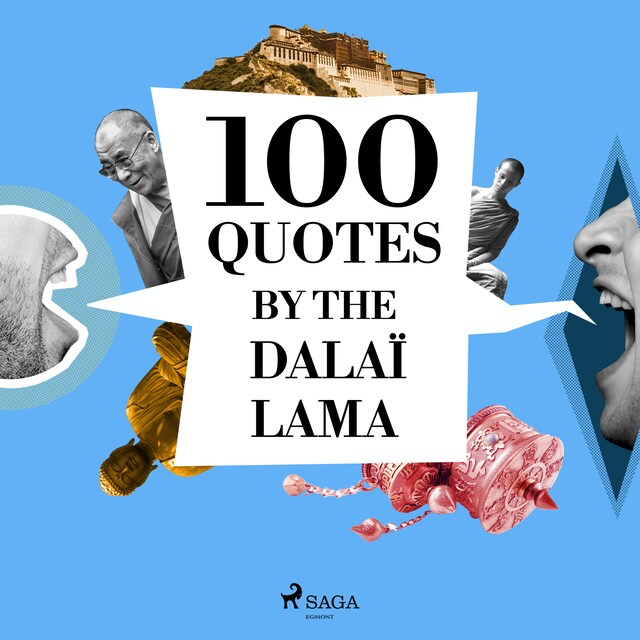 Book cover for 100 Quotes by the Dalaï Lama
