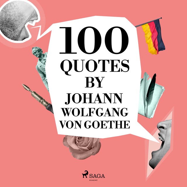 Book cover for 100 Quotes by Johann Wolfgang von Goethe