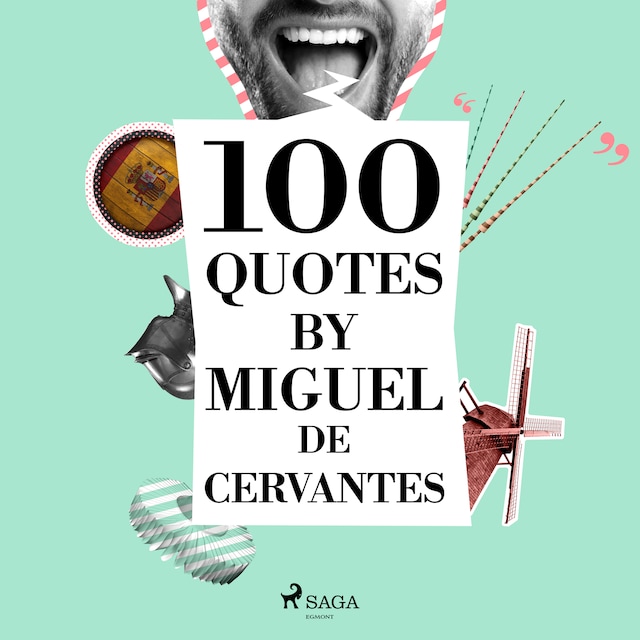 Buchcover für 100 Quotes by Miguel de Cervantes