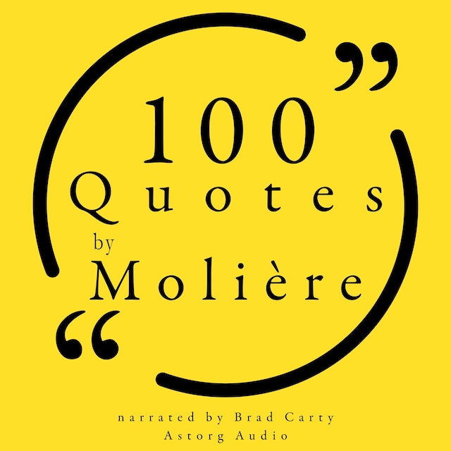 Boekomslag van 100 Quotes by Molière