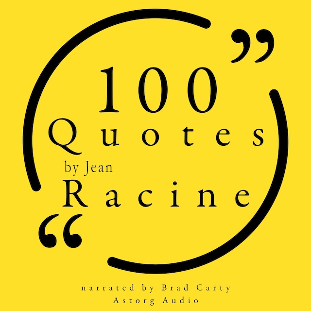 Book cover for 100 Quotes by Jean Racine