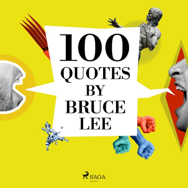 Book cover for 100 Quotes by Bruce Lee