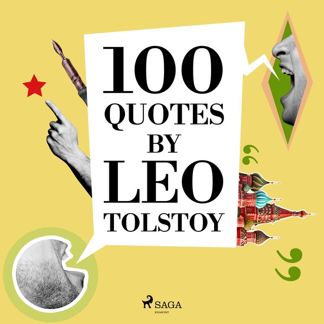 Portada de libro para 100 Quotes by Leo Tolstoy